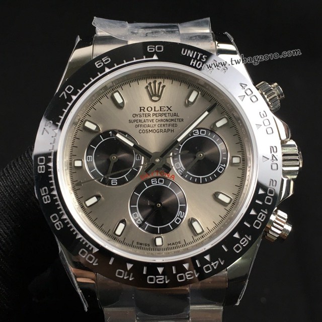 勞力士男士手錶 Rolex迪通拿新品 灰白金迪 玫瑰金迪 黃金迪 餘文樂同款 熊貓迪全新升級版腕表  gjs2291
